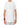 T-shirt manches courtes blanc avec accessoire en coton