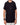 T-shirt manches courtes noir avec accessoire en coton
