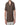 Chemise cardigan marron demi-manches en coton