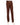Pantalon marron foncé en lin