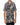 Chemise imprimée floral noir en viscose