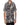 Chemise imprimée floral noir en viscose
