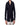 Chemise noire à col ouvert en lin