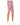 Short rose corail en lin