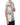 Chemise imprimée blanche en viscose