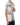Chemise imprimée blanche en viscose