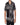 Chemise imprimée noire en viscose