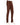 Pantalon marron foncé en lin