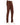 Pantalon marron foncé en lin