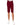 Short bordeaux en lin