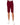 Short bordeaux en lin