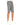 Short pied de poule noir en coton