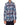 Chemise imprimée mauve en lin