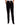 Pantalon noir froissé en coton