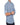 Chemise imprimée bleu carreaux en lin
