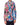 Chemise imprimée multicolore en lin