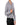Chemise grise à col ouvert en lin