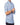 Chemise imprimée bleu en lin