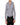 Chemise grise à col ouvert en lin