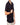 Chemise noire avec 2 poches en lin